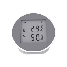 Temperature Humidity Sensor LCD Screen Indoor Hygrometer Thermometer Detector Automatic Alarm Life App Control