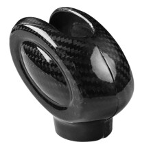 Car Real Carbon Fiber Shift Lever Cover Shift Knob Cover for Cooper F54 F55 F56 F57 F60 Black
