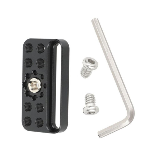 Universal Cheese Plate  Quick Release Baseplate with 3/8inch -Style Mount for DIY Camera Rig Configurations 1