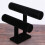 2-Tier Bangle Bracelet Display Holder T-Bar Stand Black 7