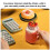 400ML USB Rechargeable Mini Juicer Cup, Blue/Pink Portable Blender 10