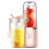 400ML USB Rechargeable Mini Juicer Cup, Blue/Pink Portable Blender 11