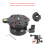 DY-60N Tripod  Leveling Base Adjusting Plate with Bubble Level for DSLR Camera 3