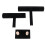 2-Tier Bangle Bracelet Display Holder T-Bar Stand Black 8
