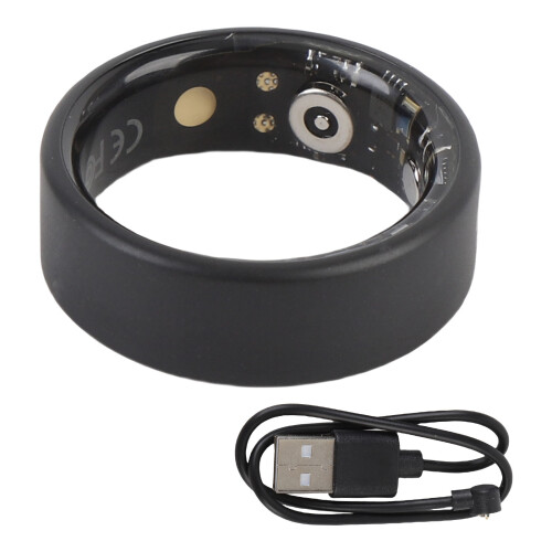 IP68 Waterproof Smart Ring with 16mAh Battery, Touch Control & App 2