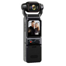 Caméra de Poche Portable 4K HD, Enregistreur Vidéo Wi-Fi avec Stabilisateur à Cardan, Caméra Corporelle pour Sports de Plein Air.