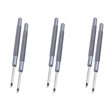 6 Pack Metal Watchmaker Repair Tool Watch Hand Remover Tools Levers with Flat Blade