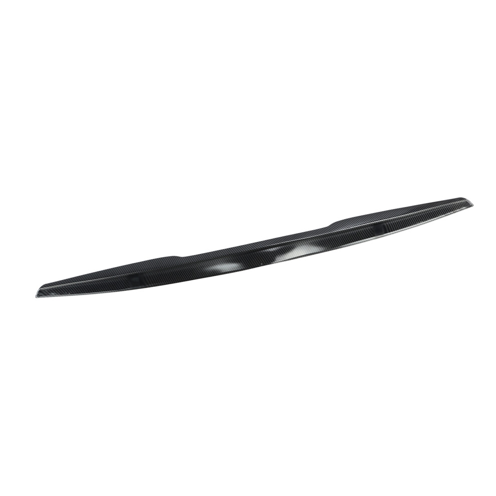 45In Glossy Carbon Fiber Rear Trunk Spoiler Universal Fit 4191389041770