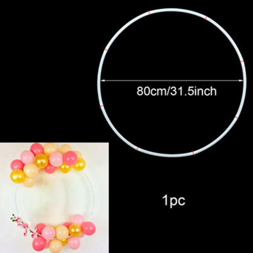 Large Balloon Arch Set Column Stand Base Frame Kit Wedding Birthday Party Decor 80cm 2