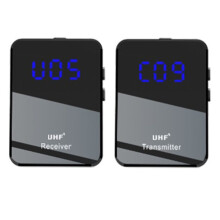 Bezprzewodowy System Monitorowania Dousznego 2.4 G 50 M Słuchawki z Akumulatorem Nadajnik Odbiornik Obsługa Stereo Mono Singer Studio
