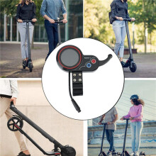 2X NJAX-T Electric Scooter Dashboard Meter 36V 48V Adjustable 6PIN for Electric Scooter Accessories