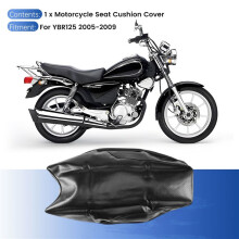Motorcycle Cover Artificial PU Leather Soft Protection for YBR125 2005-2009 YS150 YBR YB 125 YS150
