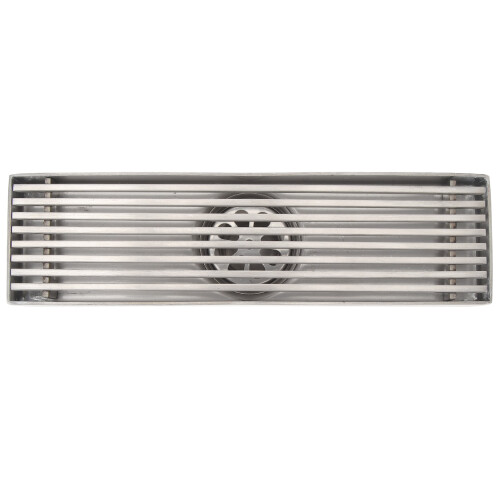 Stainless Steel Rectangle Shower Drain 20cm