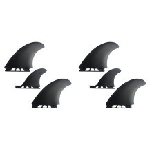 2X Prancha de Fibra de Vidro Fin MR Twin Fins para Pranchas de Surf de Aba ÚNica Shortboard