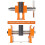 Self Centering Doweling Jig, for Straight Holes, Adjustable Width Woodworking Locator Set with 6 Drill Guide Bushings 4