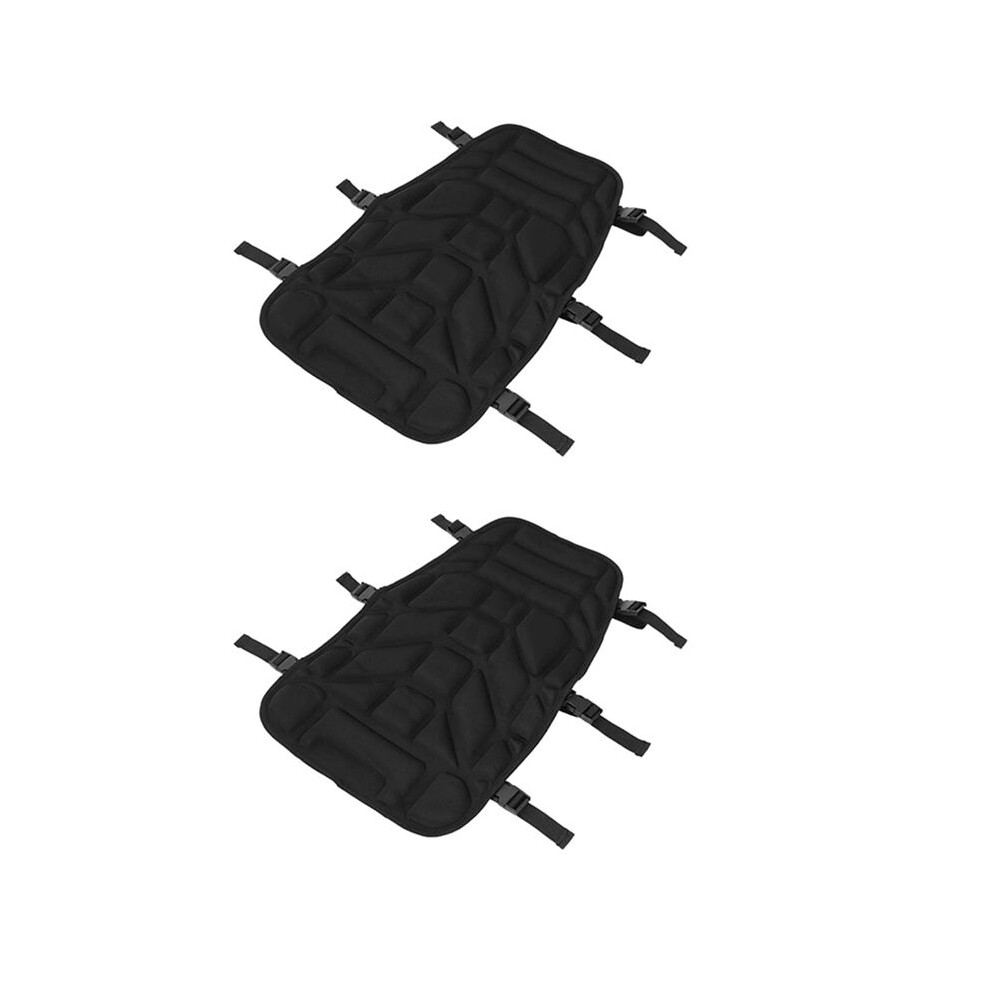 2X New Motorcycle Cushion Cover Pad Universal Street Bike Atv Off-Road Saddle Pad For 4711839445851