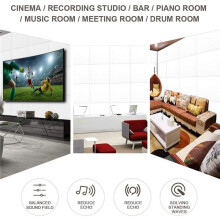 20Pack Sound Proof Panels for Walls,Self-Adhesive Acoustic Panels 12x12x0.4In for Recording Studio,Office,Home,C