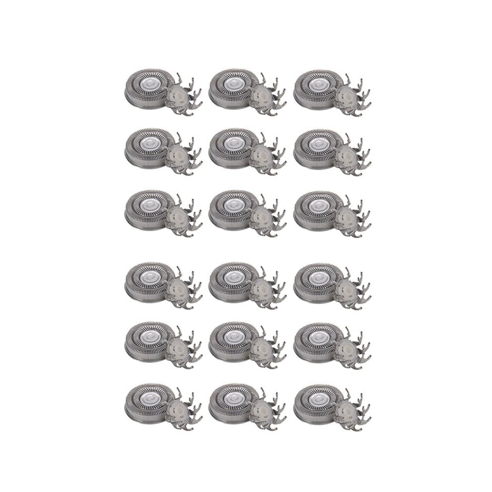 Jojomino 18Pcs Electric Shaver Replacement Blades Spare Blades Nasal Trimmer Temple Trimmer Electric Shaving Machine