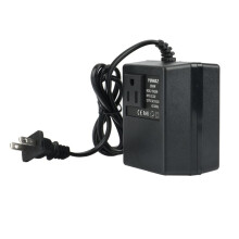 2 PCS 200W Voltage Converter Transformer 220V to 110V Step Down Travel Voltage Transformer Converter US Plug