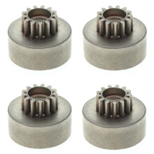 4X 13T Clutch Bell Pinions Gear Metal for 1:8 RC Car HPI HSP Axial Redcat Himoto Hi Speed