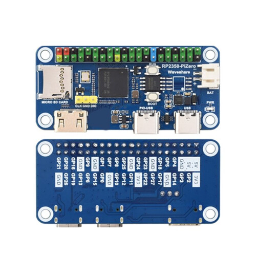 For Raspberry Pi  2 RP2350B Development Board RP2350-PiZero PSRAM DVI for -Compatible 2