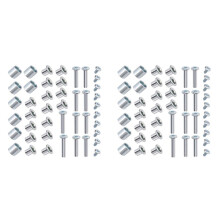 2Set Inline Skate Axle Spacer Skruv, Skate Wheel Bearing Spacer, Roller Skate ErsäTtningsdelar med Axle & Axles Screws & Key, A