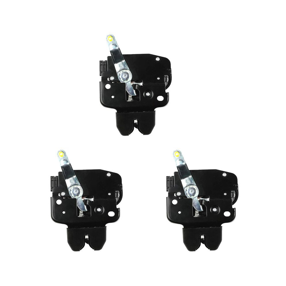 3X Tail Gate Rear Trunk Lock For Tiida Latio Door Lock Solenoid 2007-2014 84631-Ed400 84631Ed400 Black 6033639891118