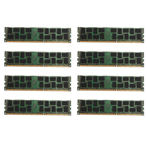 8X 8GB DDR3 1333MHZ Ecc Ram Memory PC3L-10600R 1.35V 2RX4 REG Ecc RAM for Server Workstation