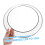 Silent Drum Head for Practice, DoubleLayer Low Volume Drum Head Replacement, DoubleSided 3