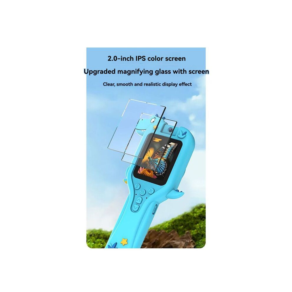 Children Electron Microscope Handheld 500X Magnifying Digital Microscope For Kids Educational Science Toys Tauoh