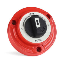 Interruptor Selector de Batería Dual para Coche, 400 A, 6-32 V, 4 Posiciones, Corte de Energía, Aislador de Batería para , Caravana, Camión