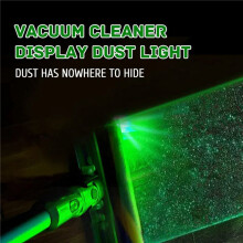 3X USB Vacuum Cleaner Laser Lights Hidden Pet Hair Cats Dog Fur Dust Display LED Lamp Universal Vacuum Cleaner Parts