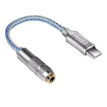 CX31993 USB Type-C Till 3,5 mm Ljudgränssnitt Hörlursförstärkare Hörlurar Ljudförstärkare 32bit 384kHz Ljudadapter