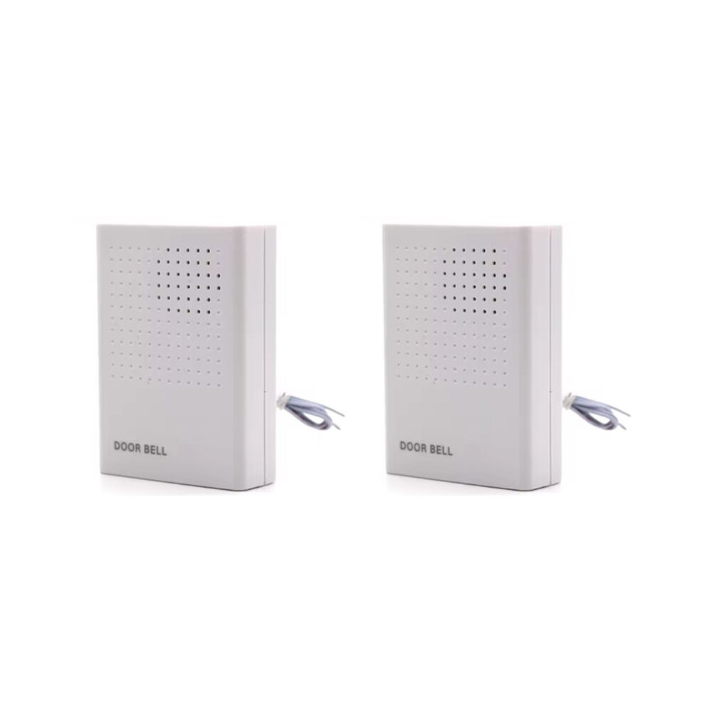 12V Wired Access Control Doorbell Access Control Matching No Battery Required 12V Ding-Dong Music Electronic Doorbell 6032657303573