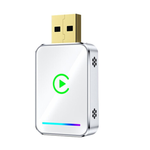 2IN1 Wireless CarPlay Android Auto   Box USB Adapter Dongle Plug  Converts Wired Carplay to Wireless A 1