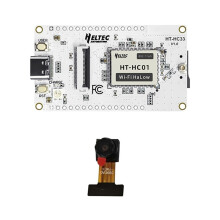 H ELTEC AUTOMATION ESP32 Wi-Fi HaLow Camera HT-HC33 Development Board with Integrated Camera Wi-Fi IoT 80 Lens