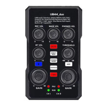 Professional Musical Instrument External Sound Card for Podcast Live Streaming Karaoke Record Gaming