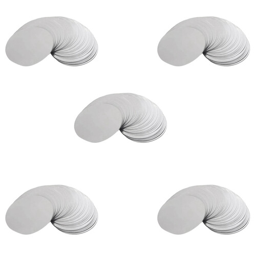 750 Pcs 3 Inch Silver Wine Pourer Discs Drip-Proof Drip Pouring pour Spout pour Wine Thin Slice