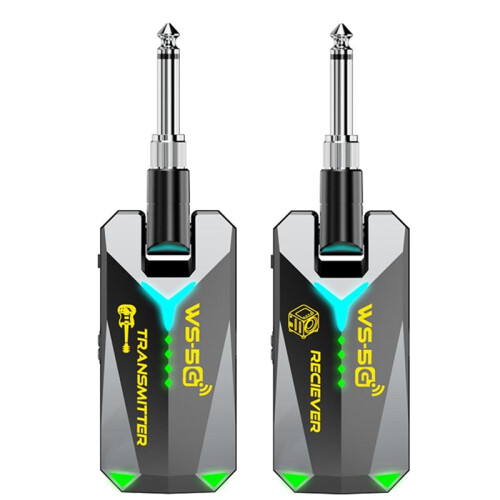 5.8GHz Wireless Guitar Transmitter Receiver System Sound Transmitter and Receiver for Electric Guitar Violin Instruments 1