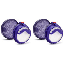 2X ErsäTtningsfilter för DC25 DammsugartillbehöR, FöRmotorfilter och Efterfilter, 916188-05 och 919171-02
