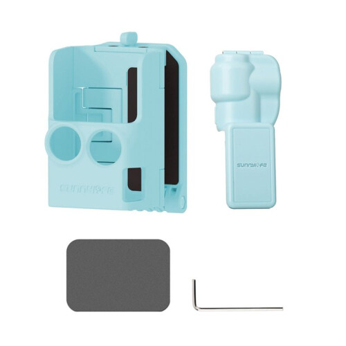 for  Osmo Pocket 3 Desktop Bracket Base+Screen Protective Case Adjustable Durable Stand Mount