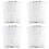 12Pcs Cutting Mat Adhesive Mat with Measuring Grid 8 By 12-Inch for Silhouette Cameo  Explore Plotter Machine 1