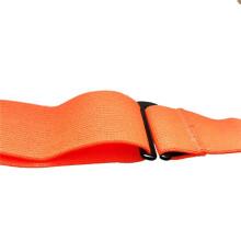 3X Hjärtfrekvensbälte Bröstband för Coospo Polar Wahoo Mount Pulsmätare Elastiskt Mjukt Bandband Orange