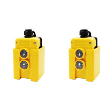 2X Kipper Afstandsbediening Schakelaar 12V  Omhoog Omlaag Bedieningsschakelaar Hydraulische Pomp Vermogen Werkend Heffen Vrachtwagen Lossen