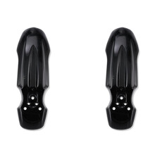 2X Plastic Front Wheel for Protector for CRF50 Dirt Pit Bike (Black)