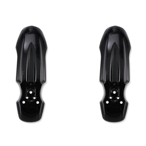 2X Plastic Front Wheel for  Protector for  CRF50 Dirt Pit Bike (Black)