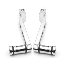 Motorcycle Gear Shift Lever Footpegs Heel Toe Shifter Pedals for Touring Road Glide King Trike Softail A
