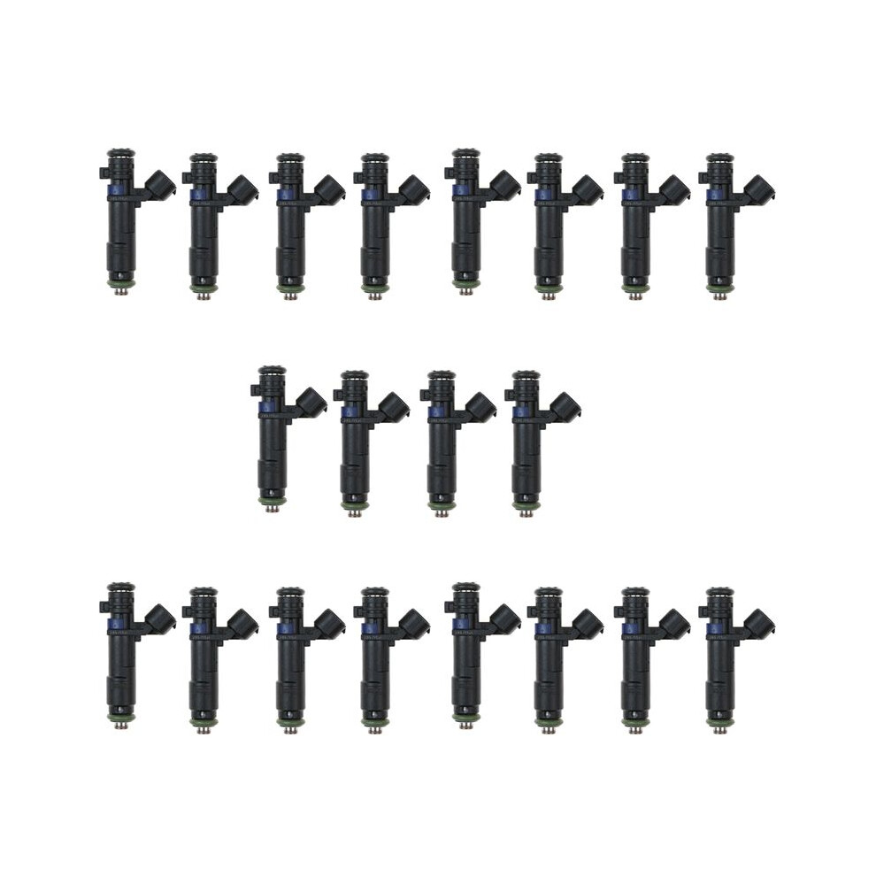 20Pcs 1984F8 Fuel Nozzle For 307/407/508/408/308/807/3008 For C4 / C5 / C6 / C8 9660275780 Black 4713109632053