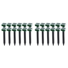24 Packs Outdoor Solar Ultrasonic Vibration Repeller Snake Repeller Mole Electronic Snake Repeller for Garden Yard Farm