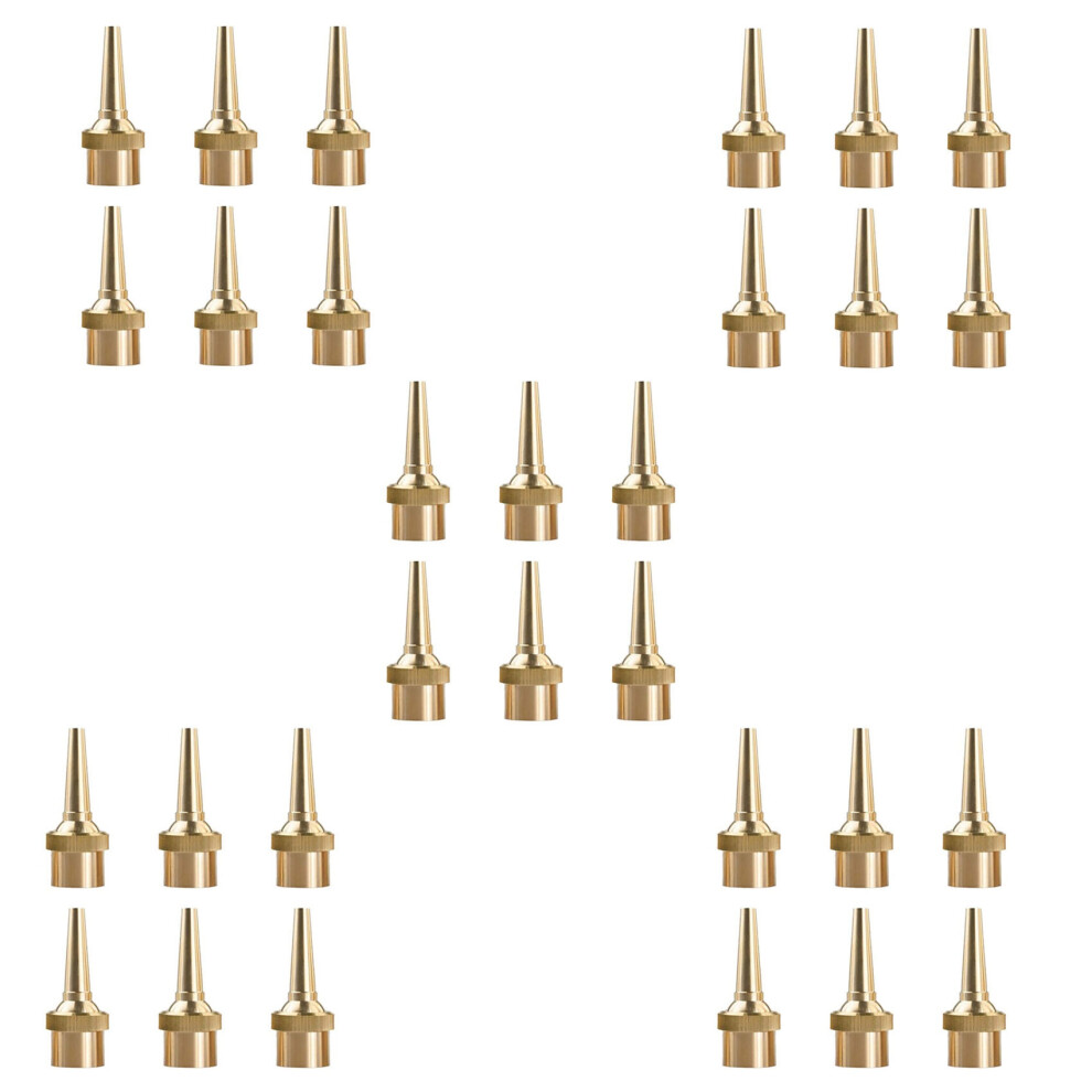 30 Pcs Fountain Nozzle G1/2 Dn15 Adjustable Direction Jet Water Spray Sprinkler For Garden Pond Amusement Park 4713359047249
